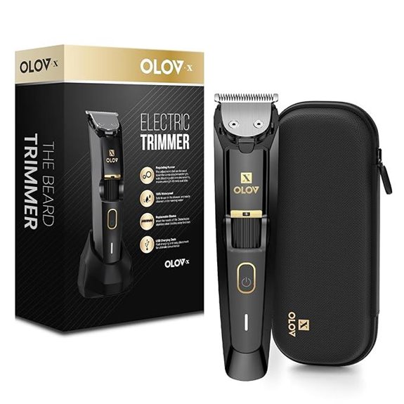 Men's All-in-One Beard Trimmer with Adjustable Length