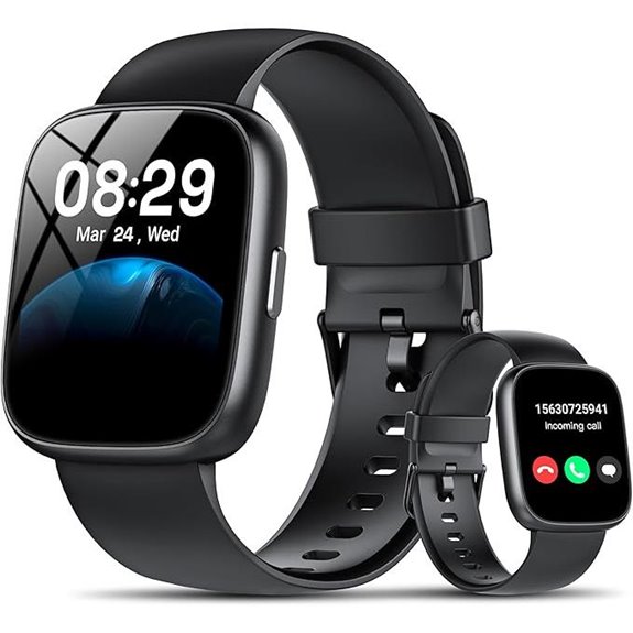 Smartwatch with Alexa Touchscreen Bluetooth Calling Fitness Tracking