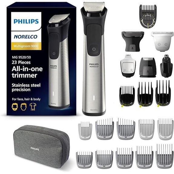Norelco Philips Multigroom 9000 All-in-One Grooming Kit