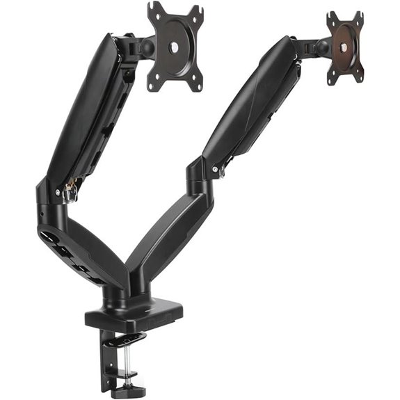 Amazon Basics Dual Monitor Arm Mount