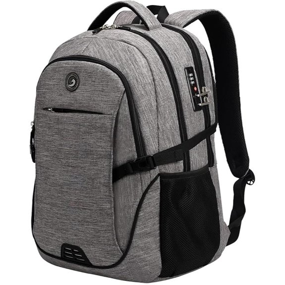 SHRRADOO Anti-Theft Laptop Backpack with USB Port
