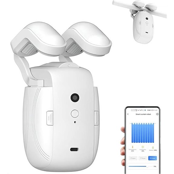 Smart Curtain Opener with App Voice Control Compatibility