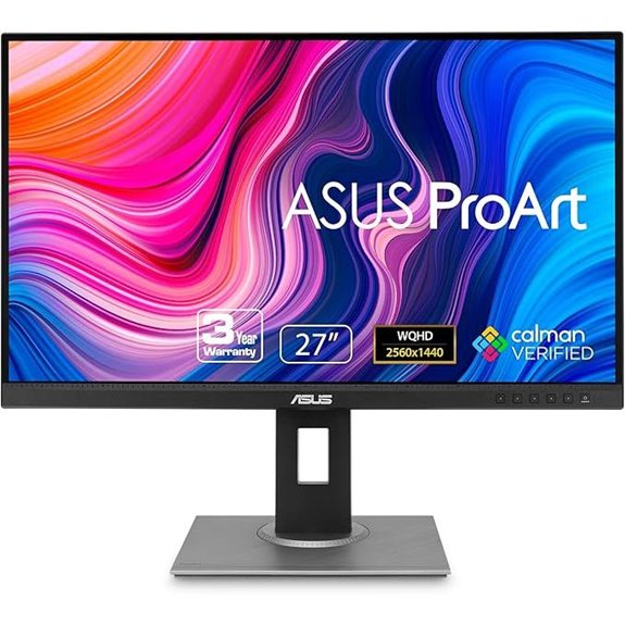ASUS ProArt 27” WQHD Monitor Adjustable Calman Verified