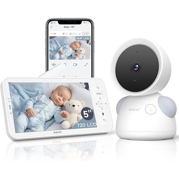 ARENTI Baby Monitor with 2K Camera & App