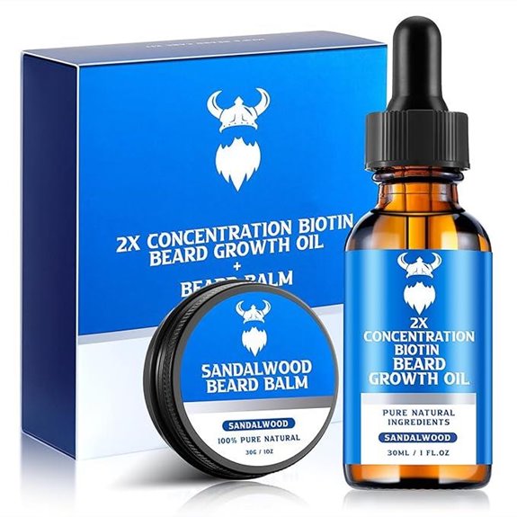 beard oil and balm kit