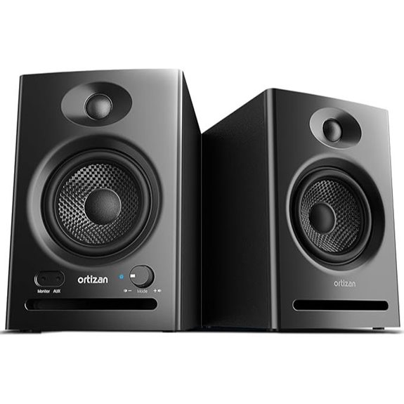 Ortizan C7 Dual-Mode Studio Monitors (Pair Black)