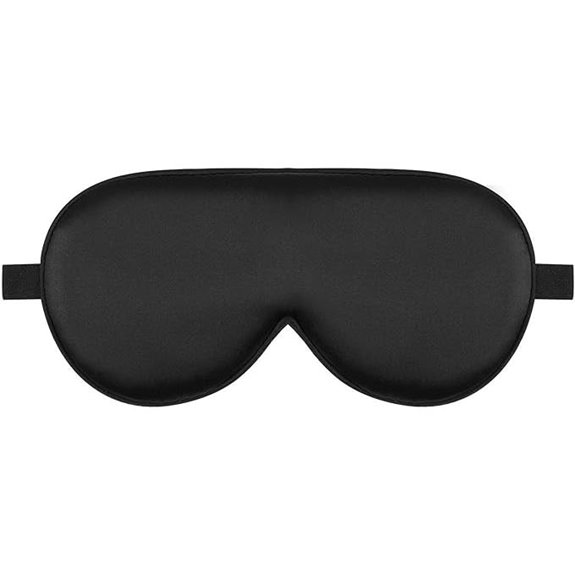 Alaska Bear Organic Silk Sleep Mask (Black)