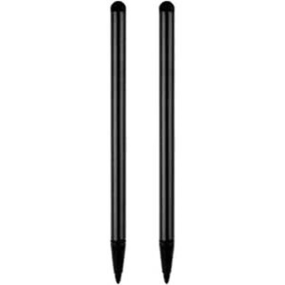 2pcs Black Stylus Pens for Touch Screen Devices