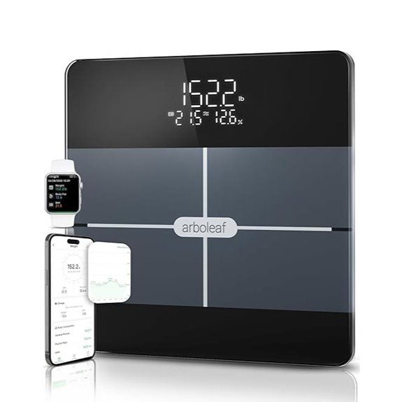Arboleaf Smart Body Scale with Bluetooth & Metrics