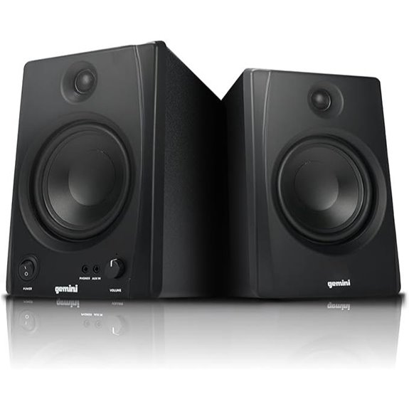 Gemini SMX-5BT Studio Monitors with Bluetooth (Pair)