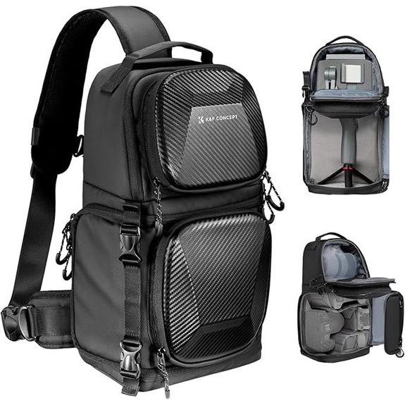 K&F CONCEPT Camera Sling Bag for DSLR/Mirrorless