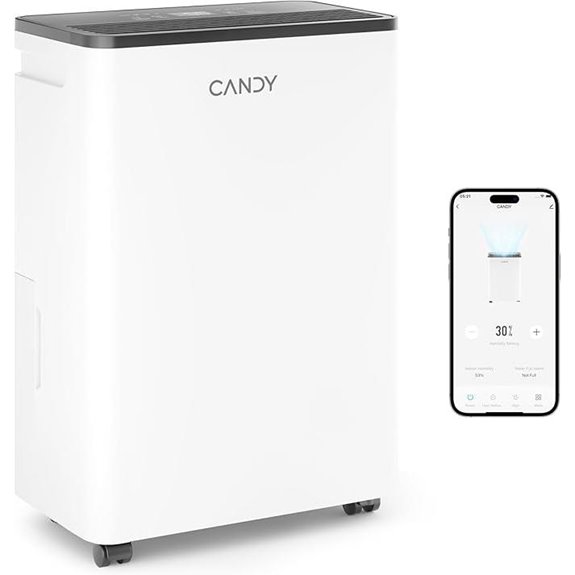 Candy 2000 Sq.Ft Dehumidifier with Smart Control