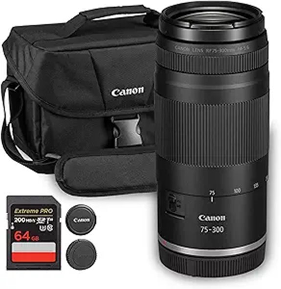 Canon RF 75-300mm Telephoto Zoom Lens Kit