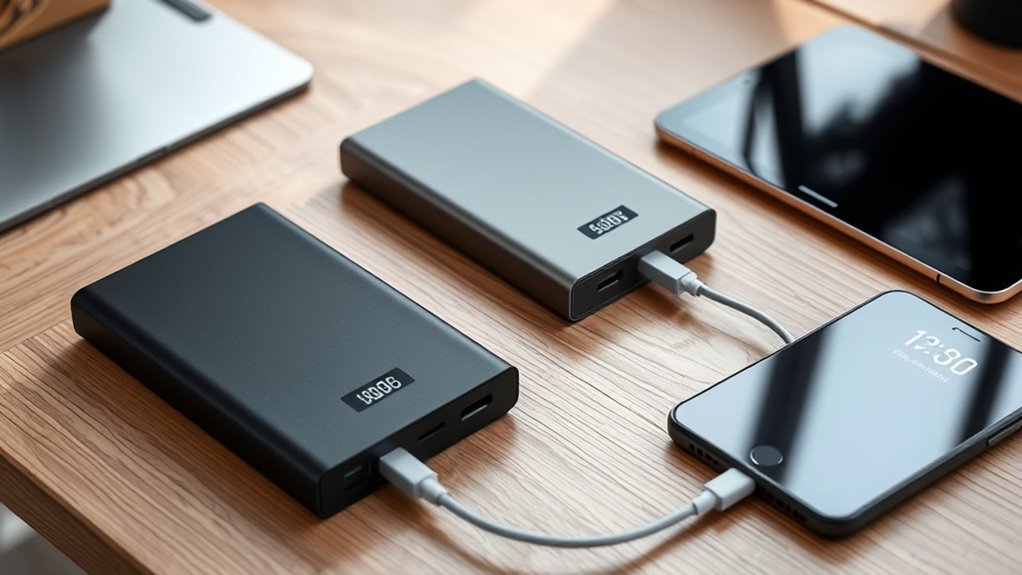 capacity power compatibility portability