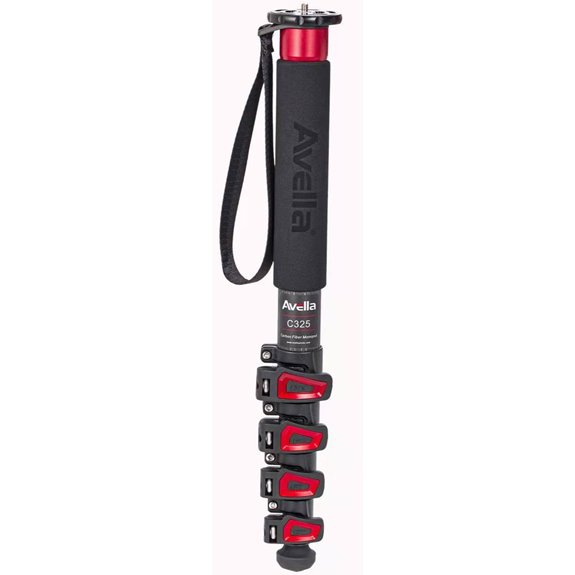 Avella Carbon Fiber Camera Monopod for DSLR Cameras