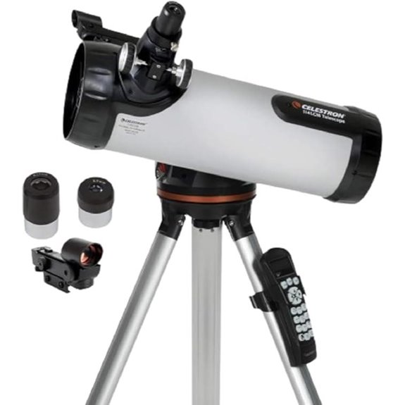 Celestron 114LCM Computerized Newtonian Telescope