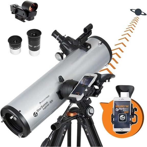 Celestron StarSense Explorer DX 130AZ Telescope with App