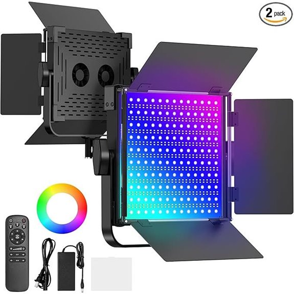 RGB Photography Lighting Kit with 27 Effects