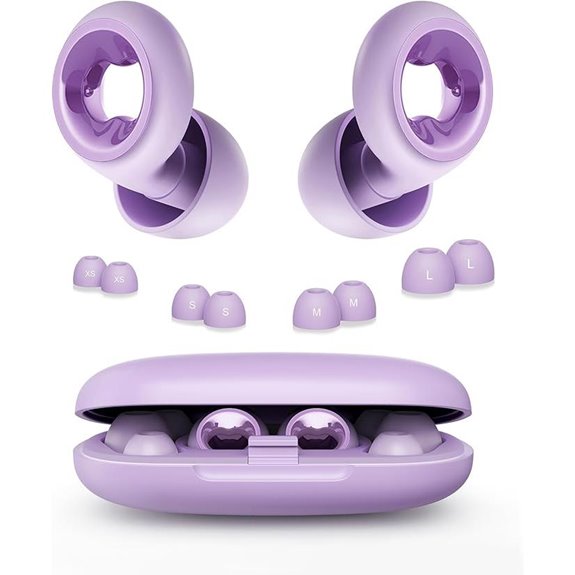 Noise Cancelling Sleep Ear Plugs with Eartips