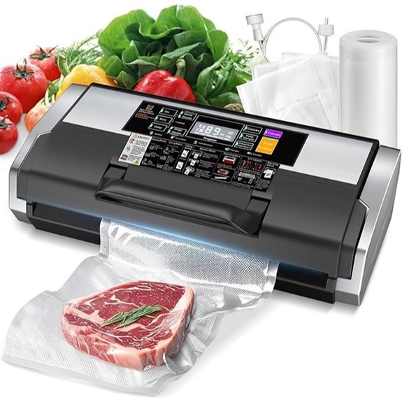 Commercial 95kPa Vacuum Sealer with Cutter and Bags