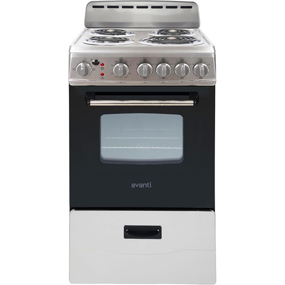 compact electric range oven