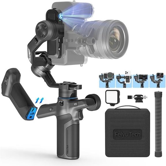 FeiyuTech SCORP Mini 3 Pro Gimbal with Accessories