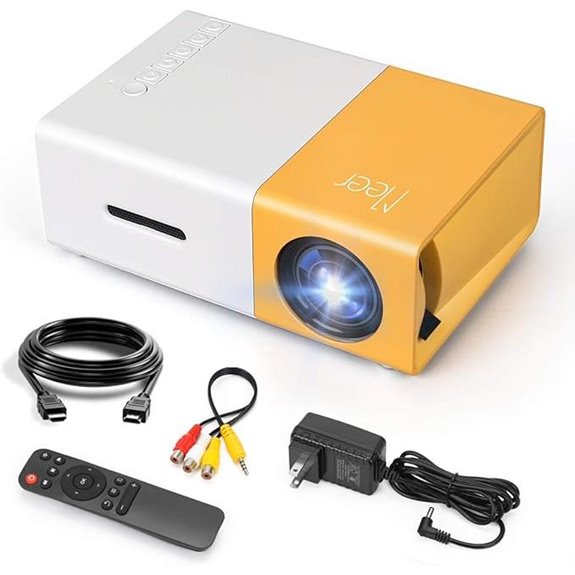 Mini Portable Pico LED Video Projector with HDMI USB