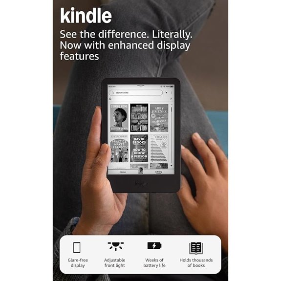 compact kindle with fast page turns