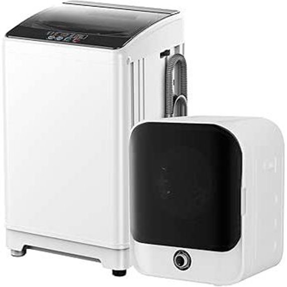 TABU Washer & Dryer Combo Set 18LBS Compact