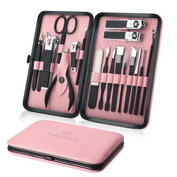 Professional Manicure Set with Nail Clippers and Tools