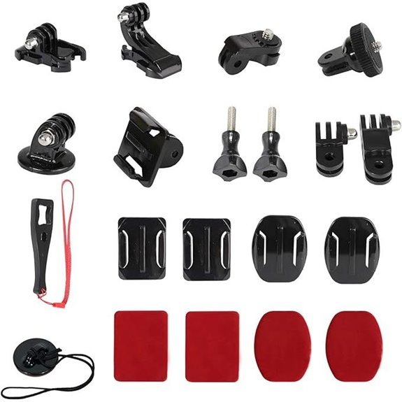 Universal Action Camera Accessory Kit for Sports Cams