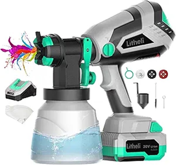 cordless hvlp paint sprayer