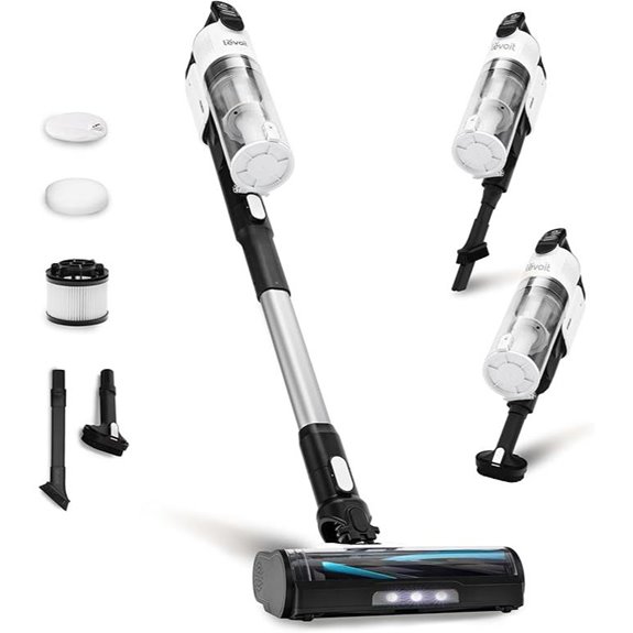 cordless lightweight tangle resistant vacuum