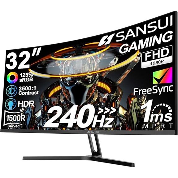 curved 32 inch gaming monitor