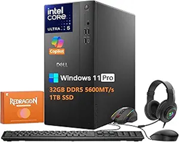 Dell Business Tower Desktop Intel Core Ultra 5 32GB 1TB SSD