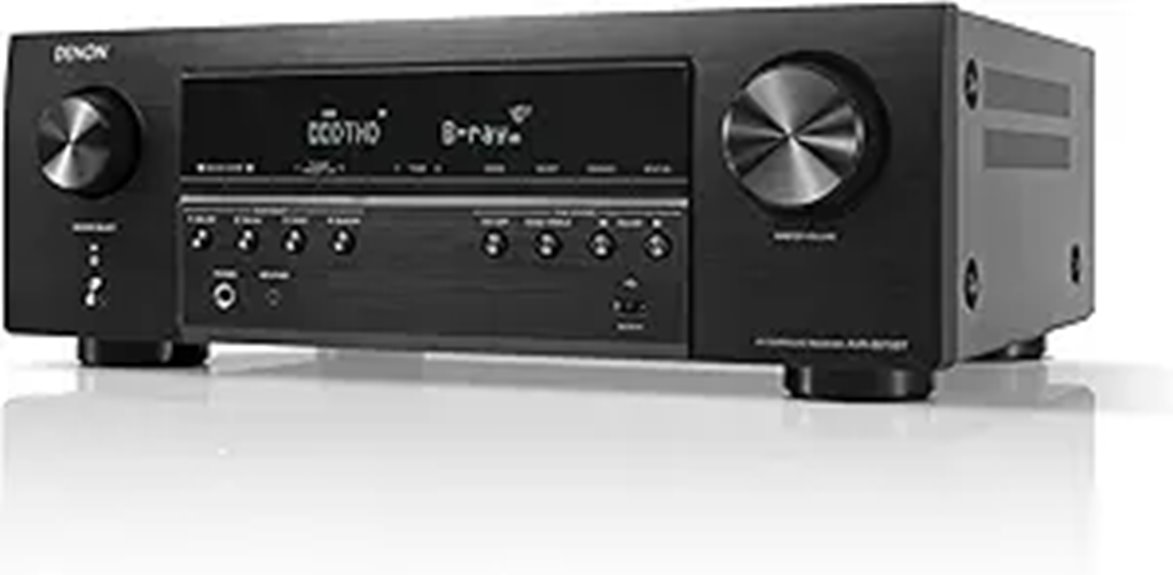 denon 5 2 channel receiver