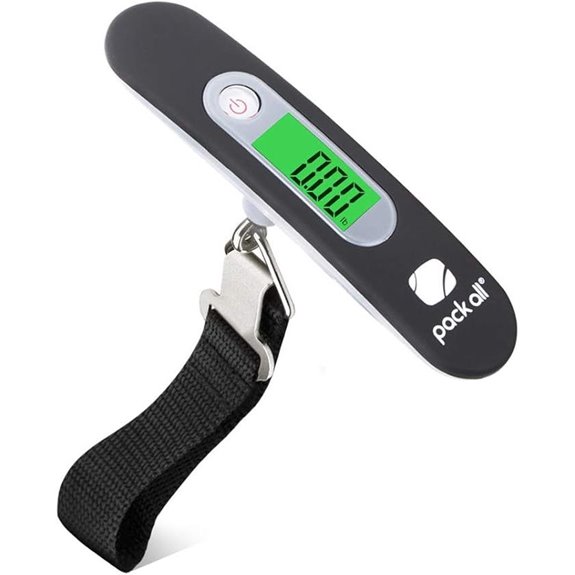 110 Lbs Digital Handheld Luggage Scale with LCD