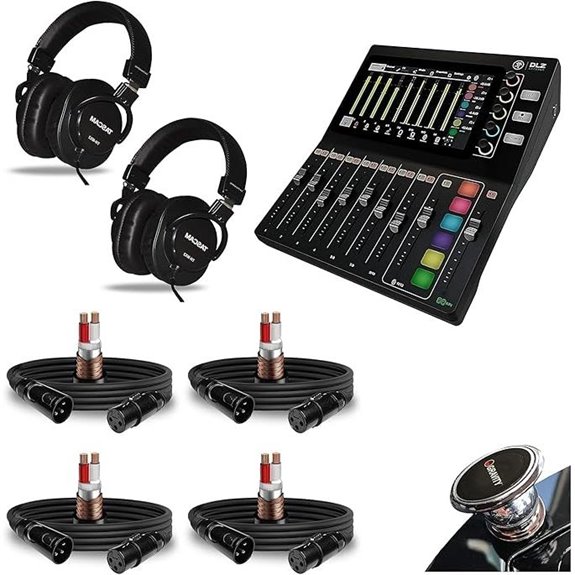 Mackie DLZ 12-Channel Digital Mixer Bundle