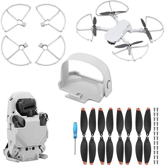 Propeller Guard & 16 Propeller Blades for DJI Mini