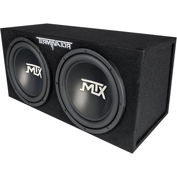 MTX Dual 12-Inch Subwoofers with Enclosure