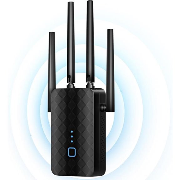 WiFi Extender Dual Band 5.8GHz/2.4GHz Up to 10000 sq.ft