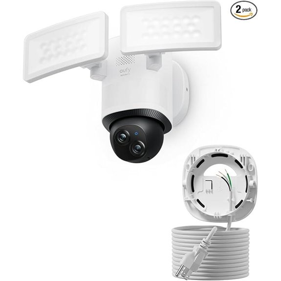eufy Floodlight Security Camera with Dual Cam