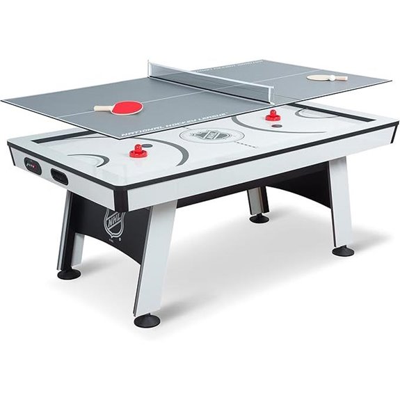 EastPoint 2-in-1 Air Hockey & Table Tennis Game Table