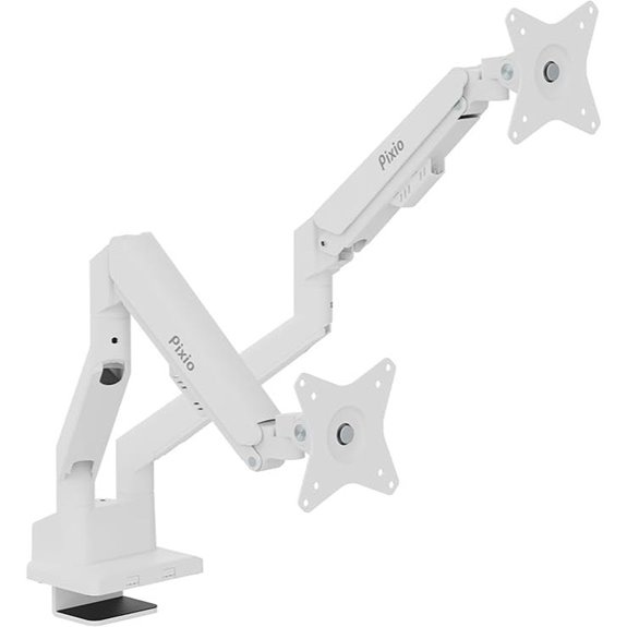 Pixio PS1D Wave Dual Monitor Arm Stand