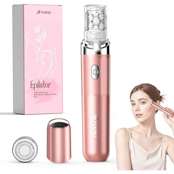 Rechargeable 2-in-1 Women's Epilator & Trimmer Kit