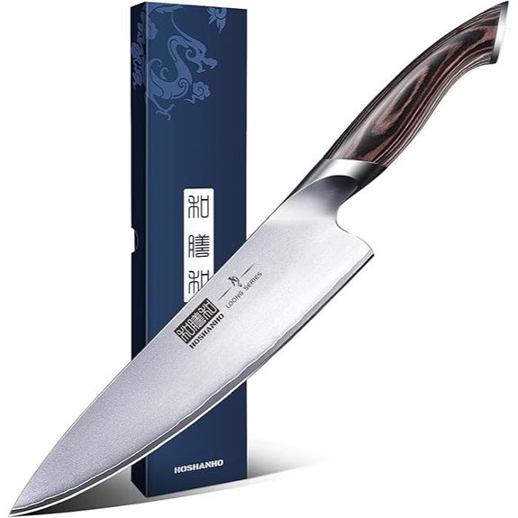 HOSHANHO 8-Inch Chef's Knife with Ergonomic Handle