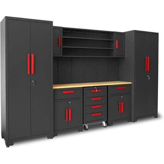 Torin 8-Piece Garage Storage Cabinets Set