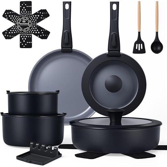 Ammeloo 18-Piece Non-Stick Cookware Set