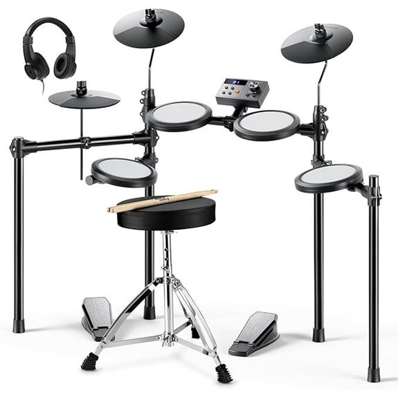 Donner Electric Drum Set with Sounds and Accessories