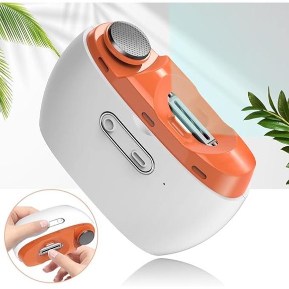Upgraded 3-in-1 Electric Nail Clipper & Trimmer
